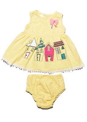 Комплект для младенца (Платье, шорты) SM-08962 фото