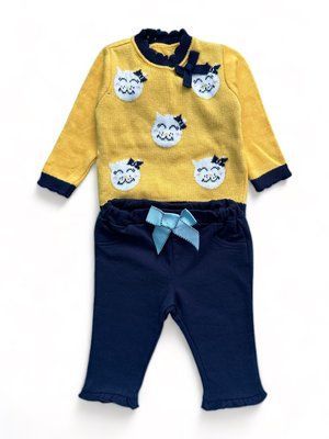 Костюм в'язаний для дівчинки Chicco 41024 фото