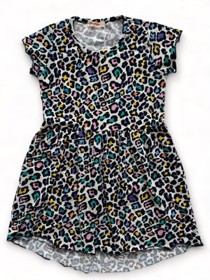 Платье в принт леопардовый Paty Kids 41176 фото